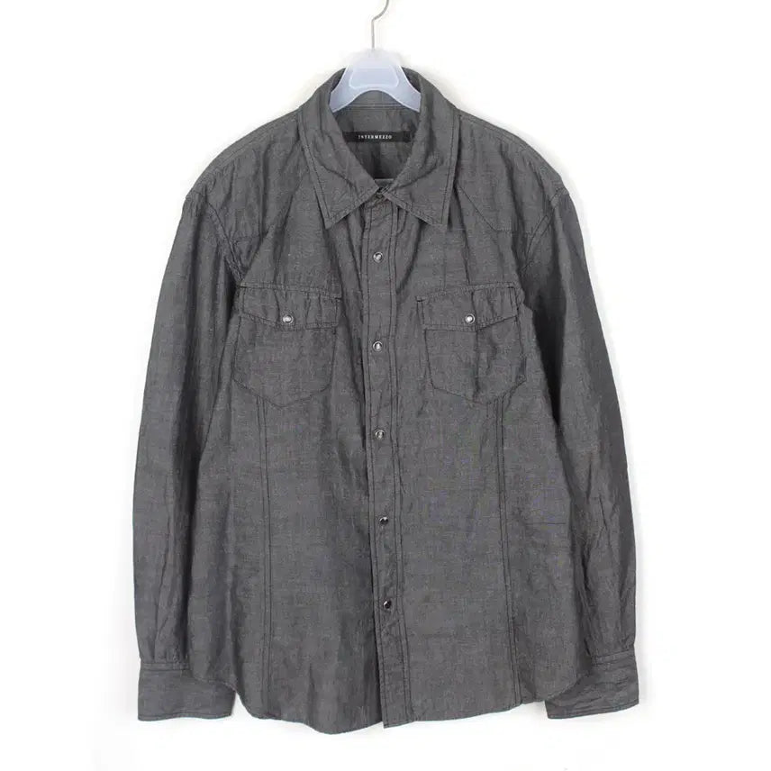 [BUNJANG] Intermezzo Men's XL Shirt NB7175 / 인터메조 남방 남성XL 셔츠 NB7175