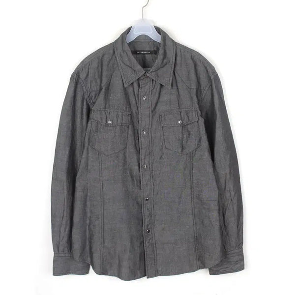 [BUNJANG] Intermezzo Men's XL Shirt NB7175 / 인터메조 남방 남성XL 셔츠 NB7175