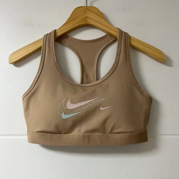 [BUNJANG] Nike Sports Bra Beige Size M / 나이키 스포츠 브라