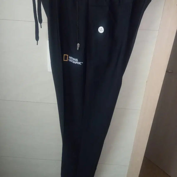 [BUNJANG] National Geographic Spring/Fall Slim Fit Pants XL Black / 내셔널 지오그래픽 춘추용 팬츠 XL 새상품 블랙