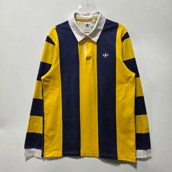 [BUNJANG] Adidas Rugby Polo Sweatshirt / 아디다스 잠스탁 럭비 폴로 맨투맨 L 26082712