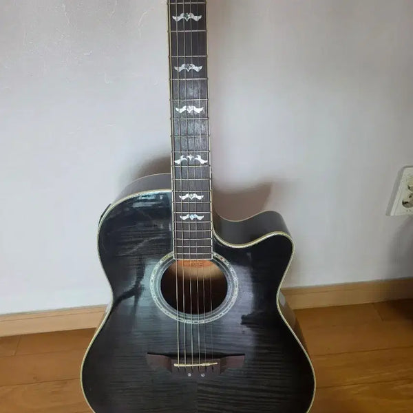 [BUNJANG] Crafter Noble Black Acoustic Guitar / 크래프터 노블 블랙