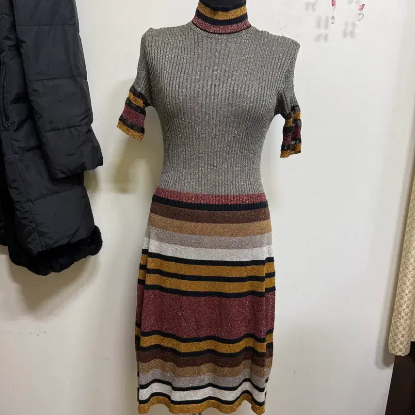 [BUNJANG] Diesel Patterned Midi Dress / Diesel 수입 디젤 원피스