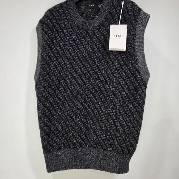 [BUNJANG] TIME HOMME Knit Vest / 한섬 타임 옴므 니트 베스트 정가 325,000