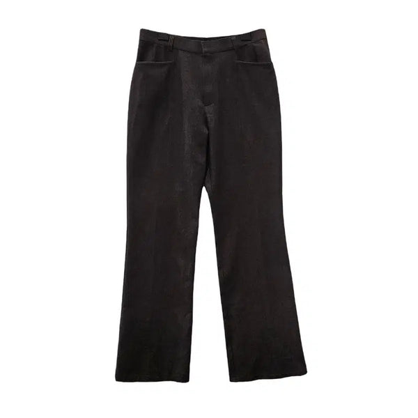 [BUNJANG] Japanese Minimalist Brown Slacks Pants / 재패니즈 미니멀 브라운 슬랙스팬츠 MADE IN JAPAN