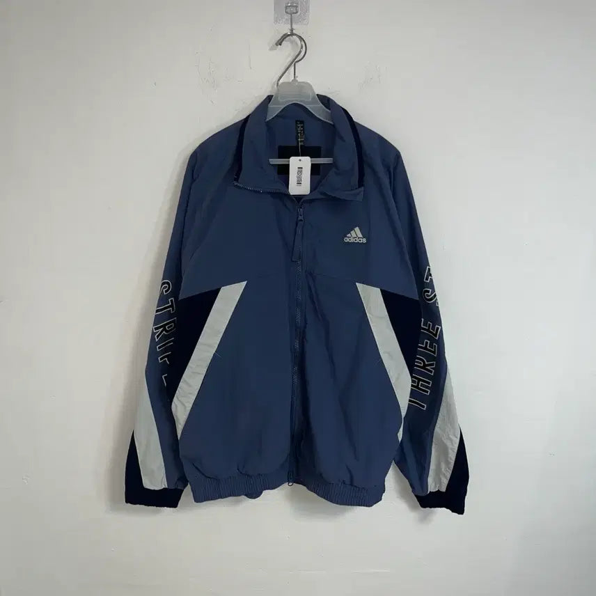 [BUNJANG] Adidas Word Woven Windbreaker Jacket / 아디다스 워드 우븐 바람막이