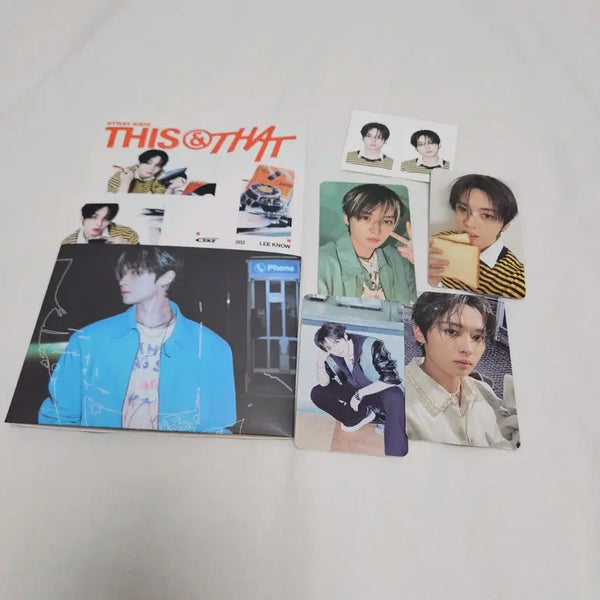 [BUNJANG] Stray Kids Lee Know This & That Fans LP Split Set / 리노 세트/ 스트레이키즈 디스앤댓 개인반 & 앤드버전 팬즈 엘피 분철 lp fans this&that