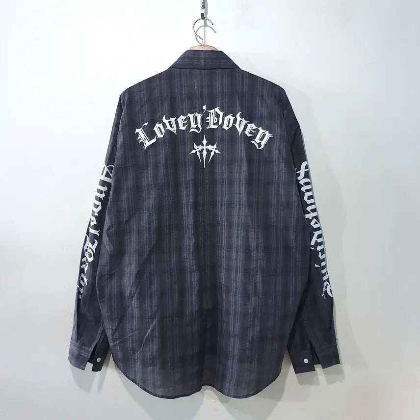 [BUNJANG] Love Check Box Shirt 3 Colors / FW신상) 러브 체크 박스 셔츠 3color