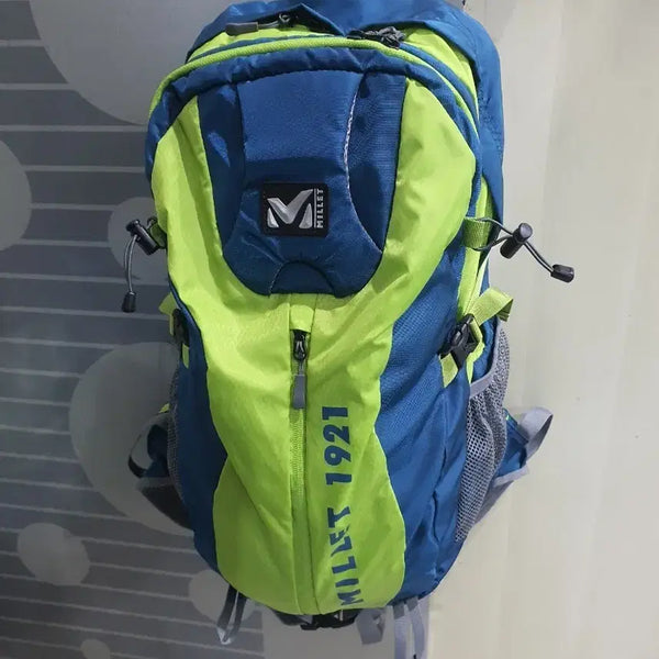 [BUNJANG] Millet 1921 Hiking Backpack Blue/Lime / 밀레 1921 등산 배낭 블루/라임
