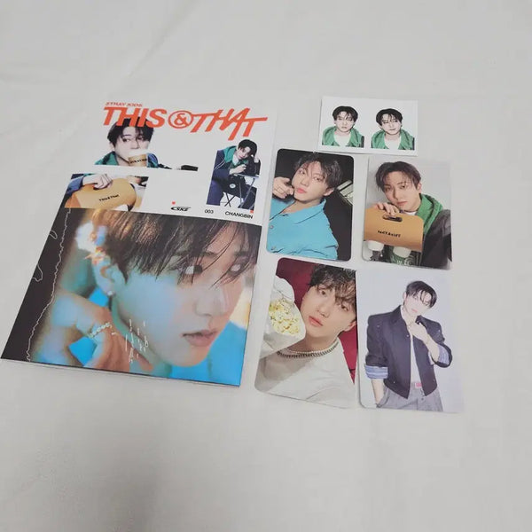 [BUNJANG] Stray Kids Changbin This & That Fans LP Split Set / 창빈 세트/ 스트레이키즈 디스앤댓 개인반 & 앤드버전 팬즈 엘피 분철 lp fans this&that