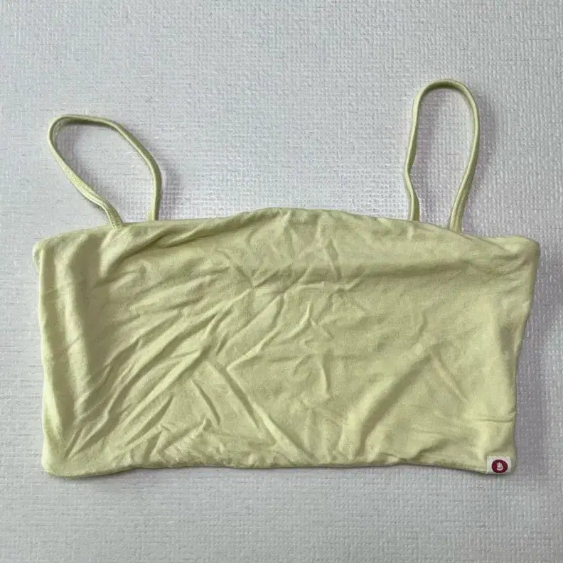 [BUNJANG] BudiMudr Suka Bralette Dusty Yellow M / 부디무드라 수카 브라탑(더스티 옐로우)