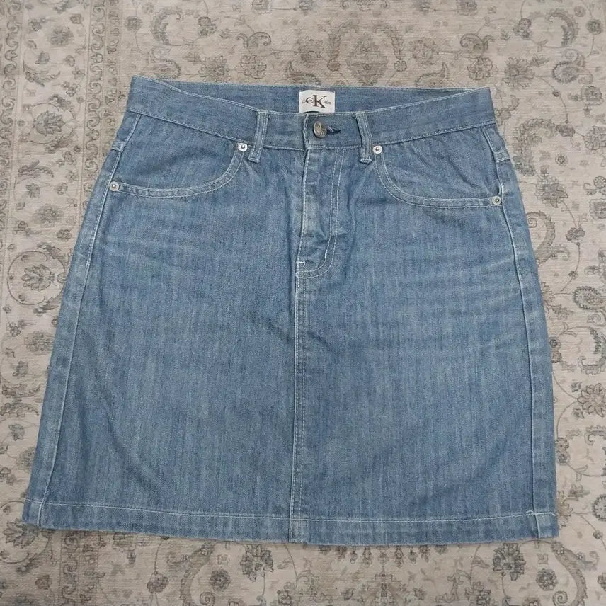 [BUNJANG] Calvin Klein Denim Skirt Size 28 / CK 캘빈클라인 데님 스커트 28사이즈