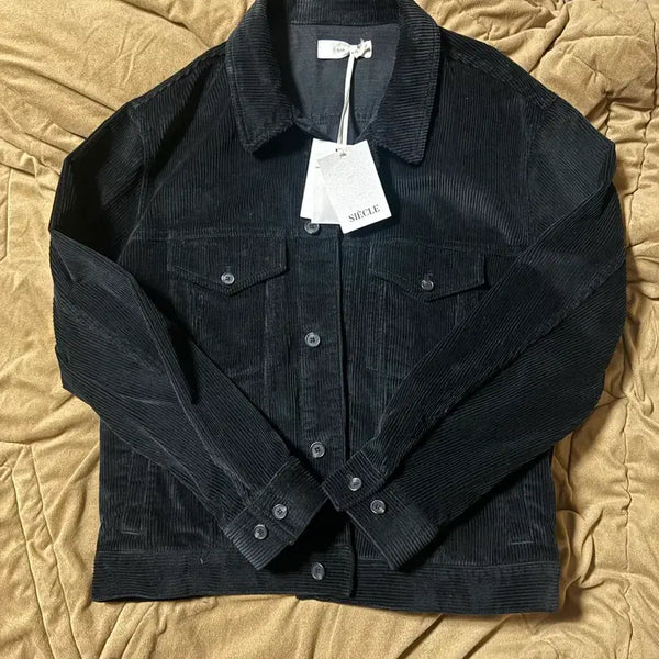 [BUNJANG] Siecle Corduroy Jacket Black L / [L] 시에클 코듀로이 자켓 팝니다