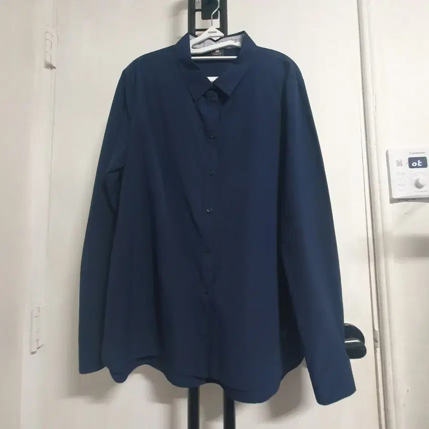 [BUNJANG] Millet M-Golf Women's Span Shirt Navy 77 / 밀레 엠골프 여성77 스판셔츠 네이비