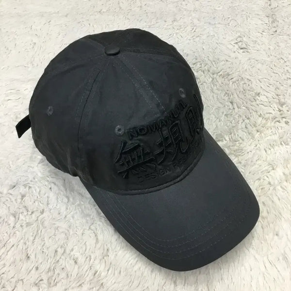 [BUNJANG] Nomadual Big Logo Ball Cap / 노매뉴얼 빅로고 모자 볼캡 HH27