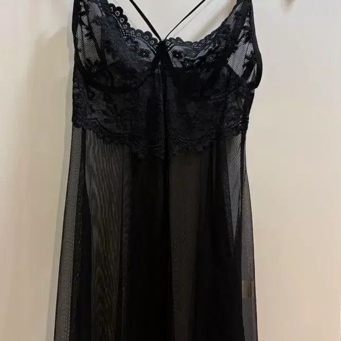 [BUNJANG] Lace See-Through Sexy Slip / 레이스 시스루 섹시슬립