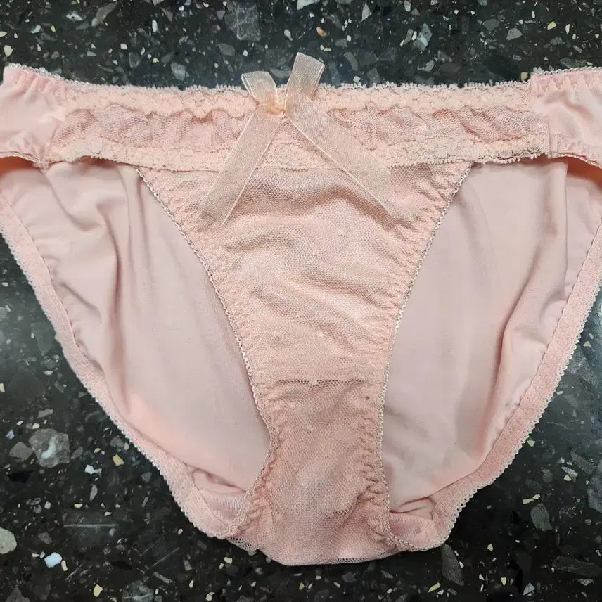 [BUNJANG] Evelyn Satin Peach Women's Panty / (에블린) 새틴 피치 여성팬티 - 중고