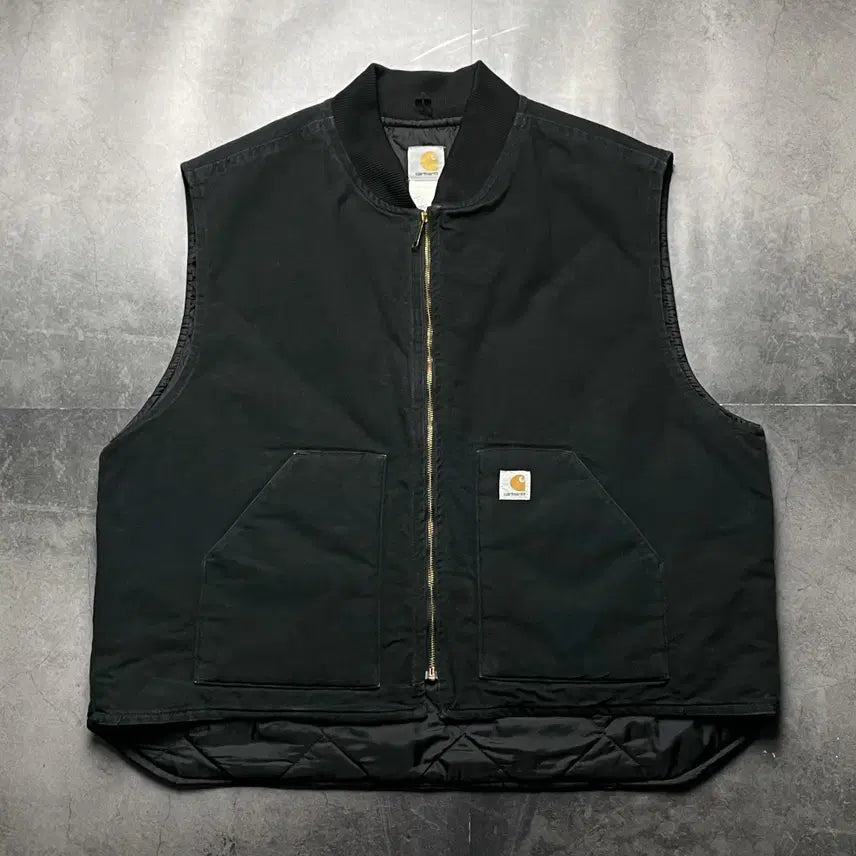 [BUNJANG] Carhartt V01 Quilted Lining Work Vest A01454 / CARHARTT 칼하트V01 퀄팅라이닝 워크베스트 A01454