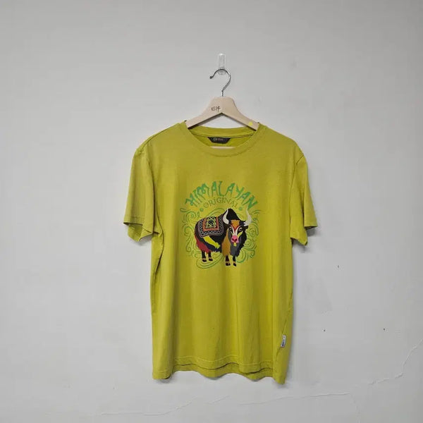 [BUNJANG] Black Yak Printed Short Sleeve T-Shirt / [105] 블랙야크 프린팅 반팔티
