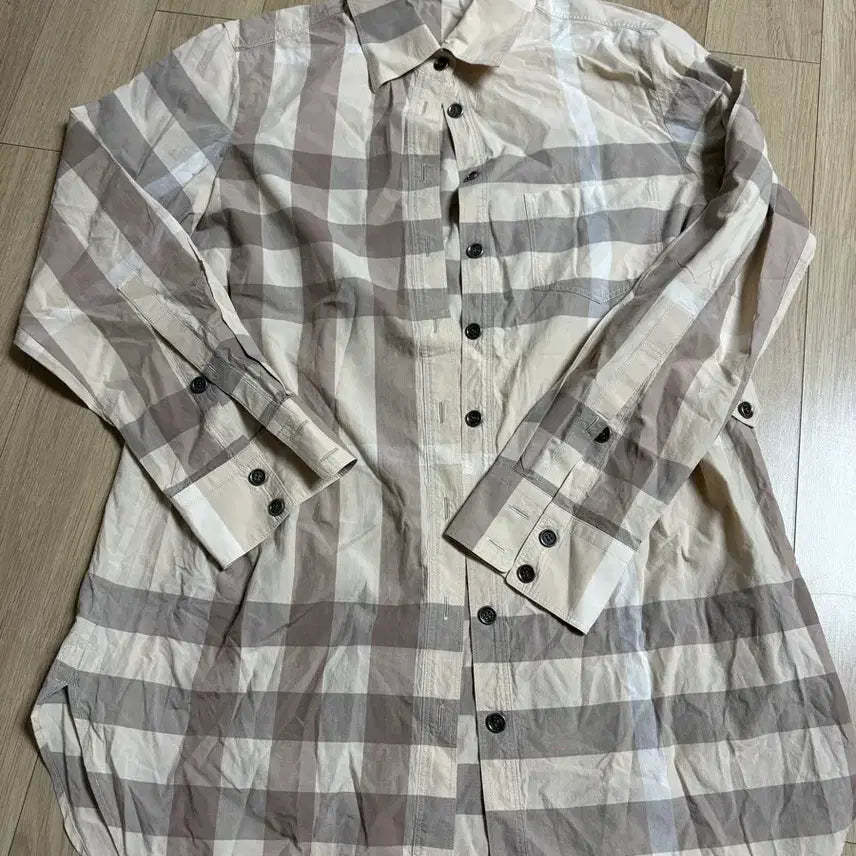 [BUNJANG] Black Label Check Shirt / 블루라벨 셔츠
