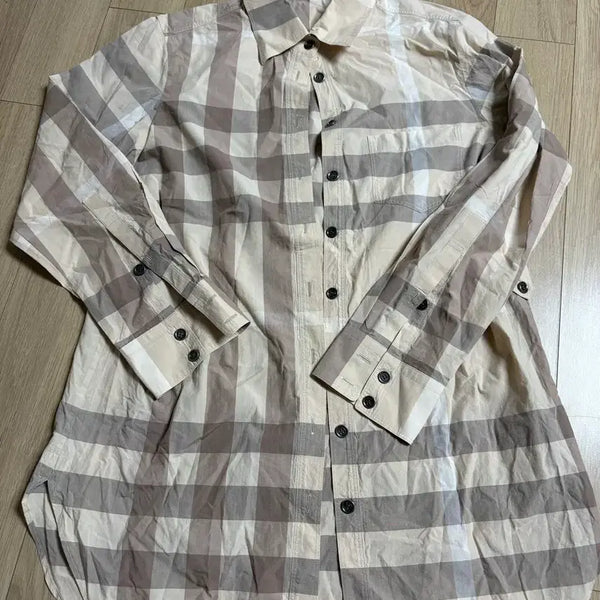[BUNJANG] Black Label Check Shirt / 블루라벨 셔츠