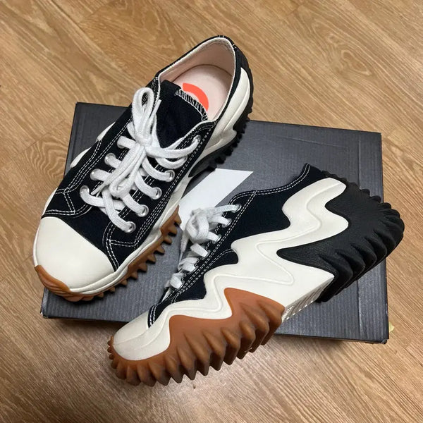 [BUNJANG] Converse Run Star Motion Low Foundational Black Sneakers / 240-245 사이즈 추천) 컨버스 런스타 모션 로우 파운데이셔널 블랙 신발 스니커즈 운동화 남여공용