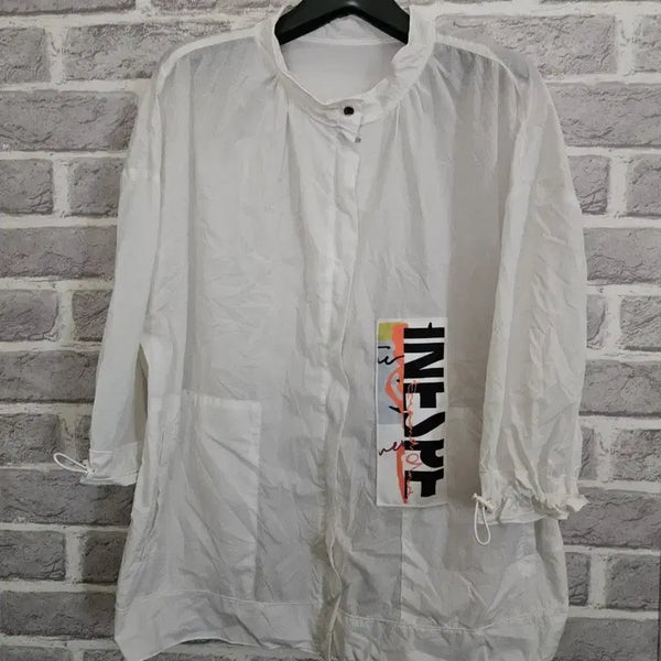 [BUNJANG] Razu Ivory 7-Part Sleeve Unlined Jacket / Razu아이보리 칠부 홑겹자켓/알뜰한여우