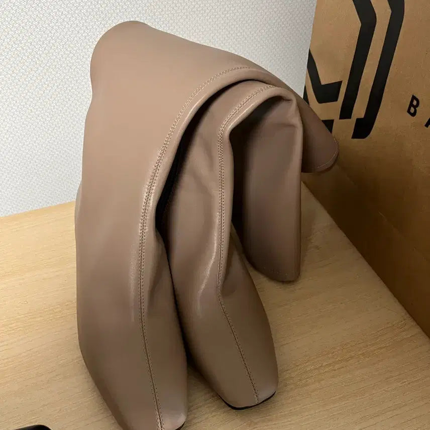 [BUNJANG] Beige Leather Boots - Size 240 / 가죽부츠 240 각 15000
