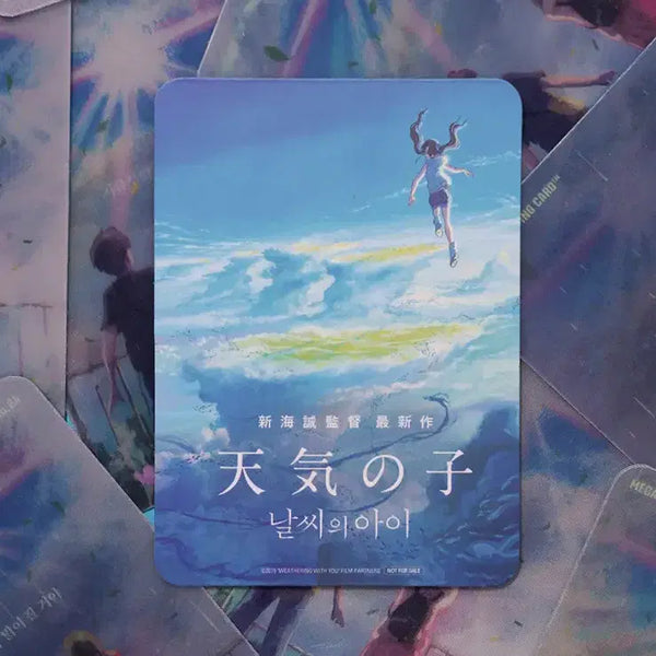 [BUNJANG] Weathering With You Drawing Card / 영화 <날씨의 아이> 드로잉카드