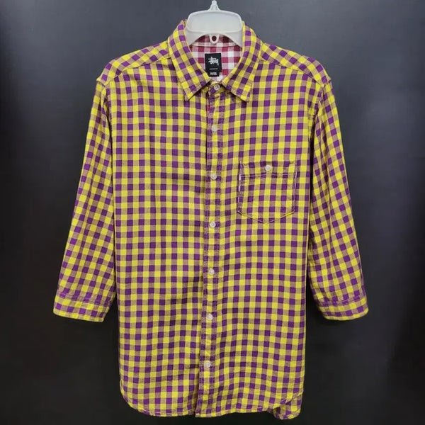 [BUNJANG] Stussy Vintage Check Shirt / Stussy 스투시 빈티지 빈티지 체크 셔츠