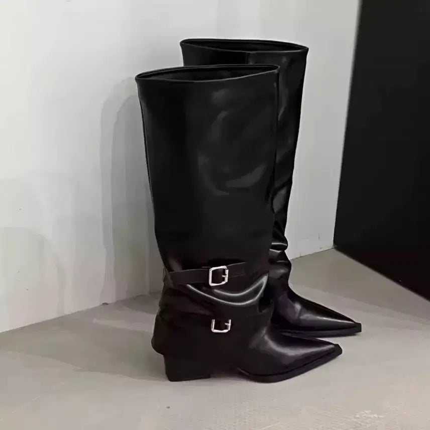 [BUNJANG] Stiletto Boots / 에이블리 스틸레토 부츠