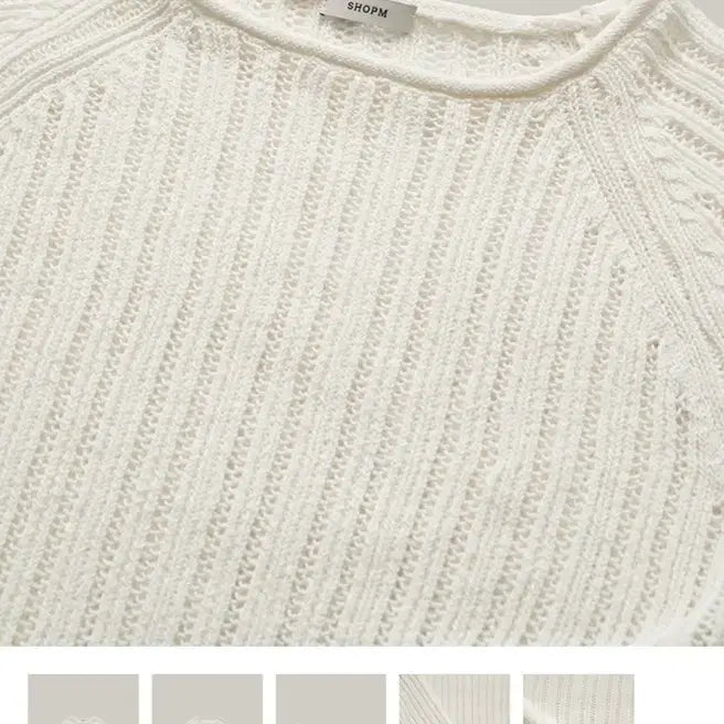 [BUNJANG] shop M Summer Mesh Knit Ivory / shop M /샵엠 Summer Mesh Knit