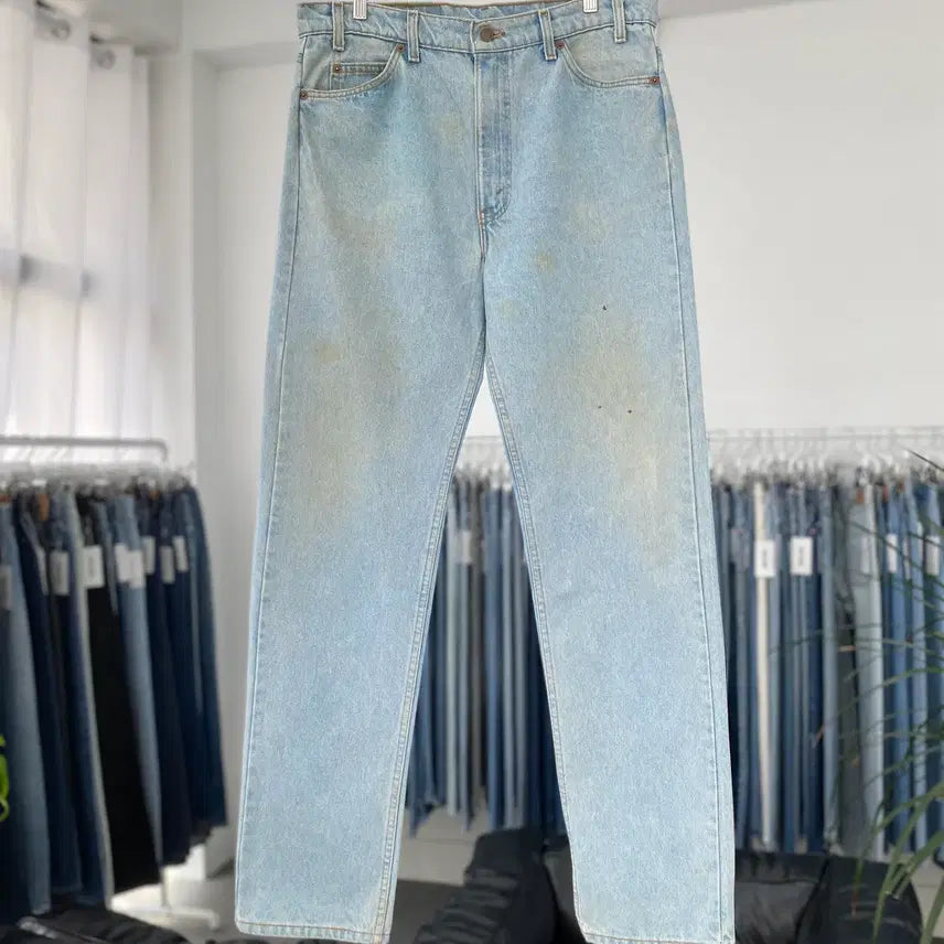 [BUNJANG] Levi's 505 Orange Tab Straight Fit Jeans 34 / 리바이스505 Straight Fit 90s USA Orange Tab 34사이즈 a6306