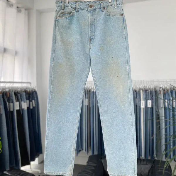 [BUNJANG] Levi's 505 Orange Tab Straight Fit Jeans 34 / 리바이스505 Straight Fit 90s USA Orange Tab 34사이즈 a6306
