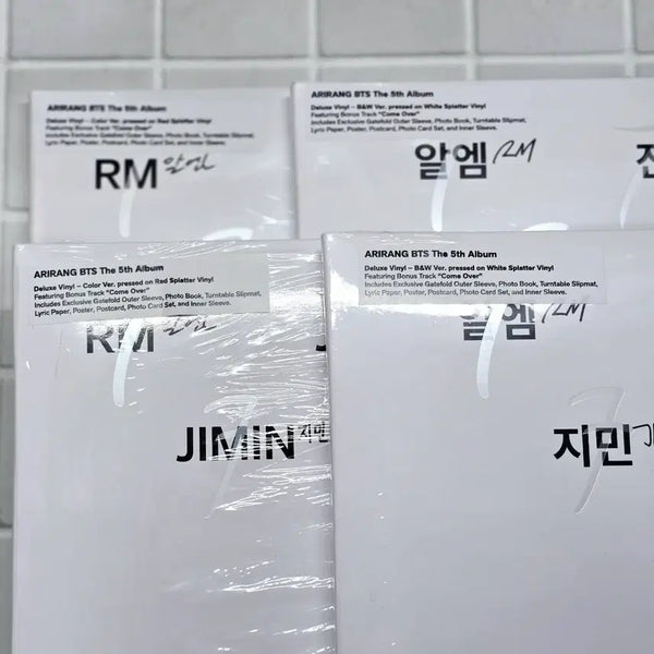 [BUNJANG] BTS ARIRANG Deluxe Vinyl Set (2x LP) / 방탄소년단 아리랑 LP 2장 세트 BTS ARIRANG VINYL SET