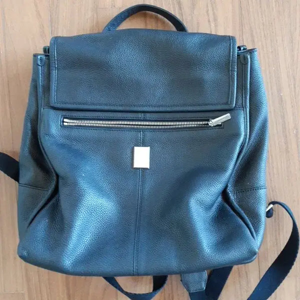 [BUNJANG] Couronne Leather Backpack / 25-11 쿠론 가죽 백팩 배낭