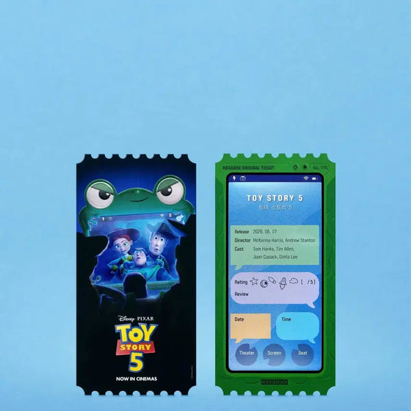 [BUNJANG] Toy Story 5 Original Ticket / 영화 <토이스토리5> 오리지널 티켓