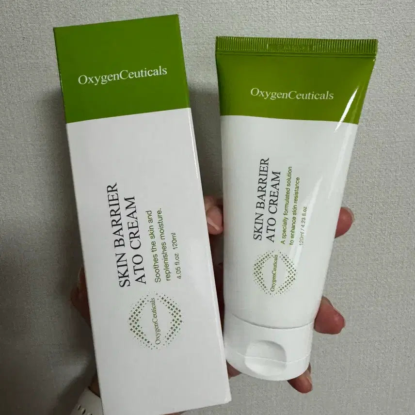 [BUNJANG] Oxygenceuticals Atocream 120ml / (우체국당일발송) 옥시젠슈티컬스 아토크림 120ml