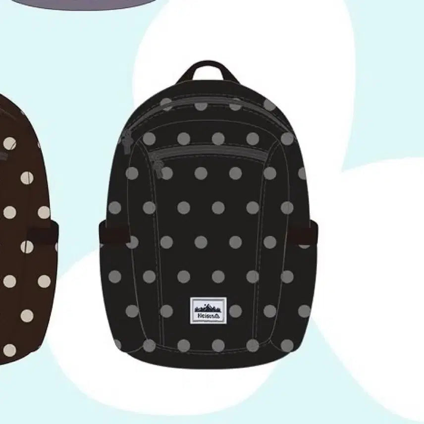 [BUNJANG] Hi-San Ultra-Light Compact Pocket Bag V1 Dot Black Bean / 원가양도 하이산 초경량 컴팩트 포켓백 V1 도트 블랙빈 새상품