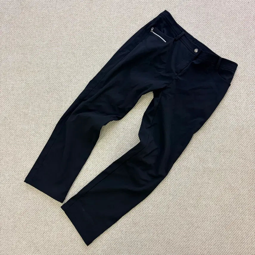 [BUNJANG] Fila Black Straight Chino Pants 33 / 33 휠라 블랙 일자 치노팬츠 0827D2