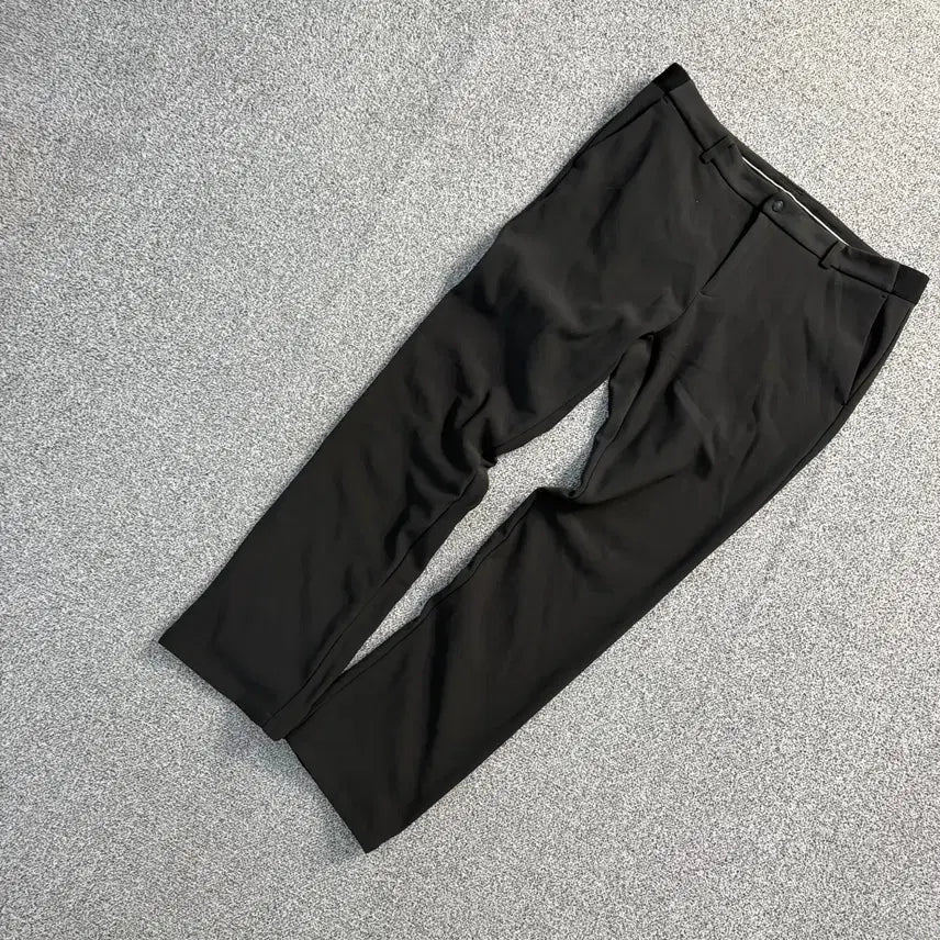 [BUNJANG] Fila Golf Brushed Cotton Pants Black / 95 휠라 골프 기모 바지 0827J2