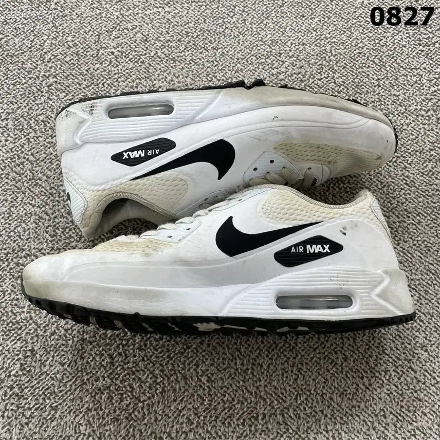 [BUNJANG] Nike Air Max 90 White/Black (270mm) / 나이키 에어맥스 90 흰검 270