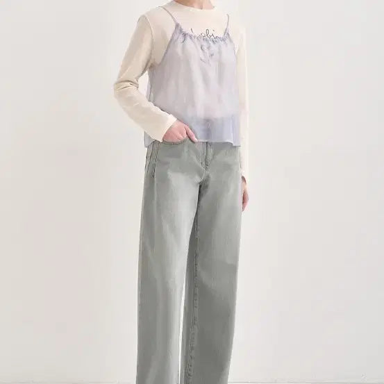 [BUNJANG] SJSJ Wide Fit Slacks / 한섬 SJSJ