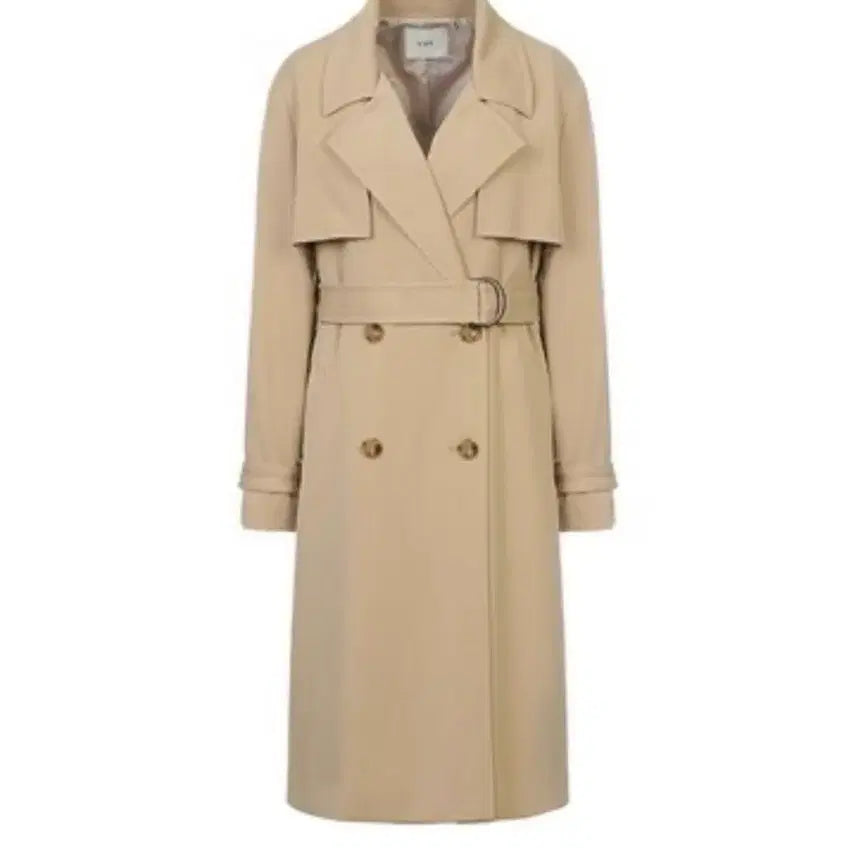 [BUNJANG] LIST Side Slit Double Trench Coat Beige Size 55 / 리스트 사이드 슬릿 더블 트렌치코트 55 3회 착용 2020 롯데백화점 구매