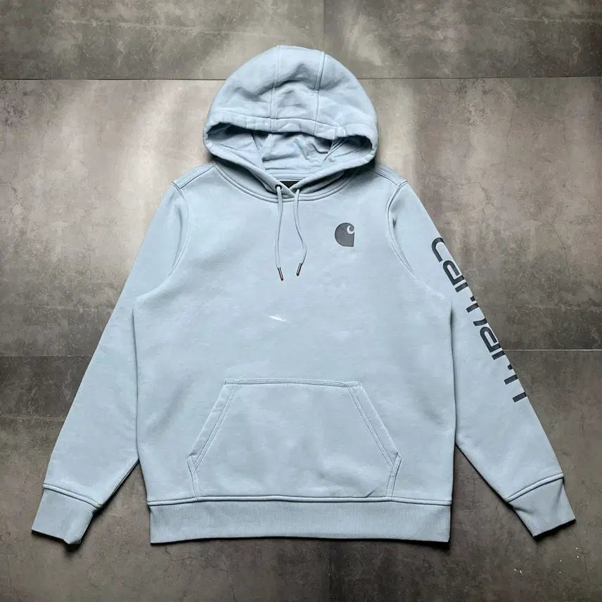 [BUNJANG] Carhartt Logo Graphic Work Hoodie A01456 / CARHARTT 칼하트 로고그래픽 워크후드티 A01456