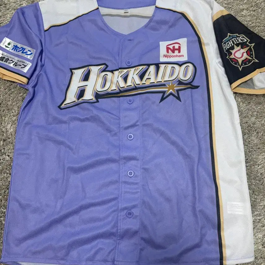 [BUNJANG] Nippon-Ham Fighters Japanese Baseball Team Uniform Size 100-105 / 일본 프로야구 니혼햄 파이터즈 유니폼 사이즈 100-105