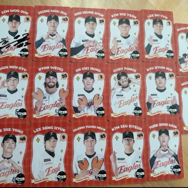 [BUNJANG] Hanwha Eagles Baseball Player Photocard / 한화이글스포토카드