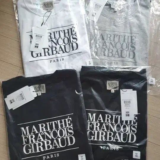 [BUNJANG] Marithe Francois Girbaud Classic Logo Short-Sleeve T-Shirt / (새상품) 마리떼 프랑소와 저버 클래식 로고 반팔티_마리떼 반팔 S, M, XL