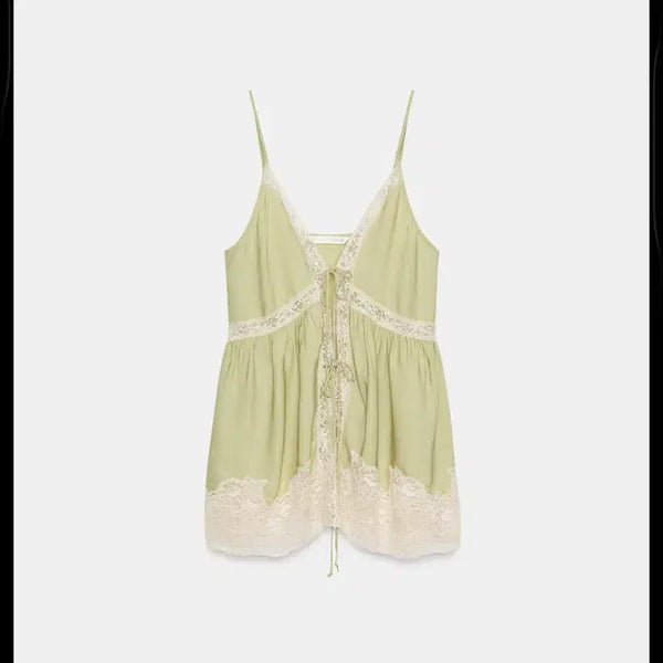 [BUNJANG] ZARA Lingerie Lace Top / 자라 ZW 란제리 레이스 탑 새상품
