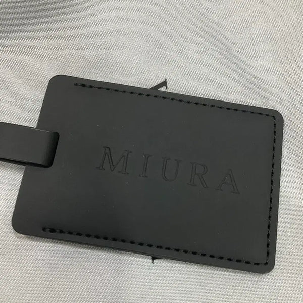 [BUNJANG] Miura Leather Golf Bag Name Tag / 미우라 네임택 가죽택